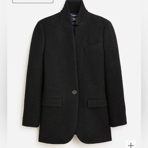 J. Crew Leighton blazer jacket in Italian boiled wool
